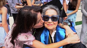 CONGRATS, GRADS! There are hundreds of stories to tell at each commencement ceremony, but we found one woman at Georgia State University who stands out for her perseverance and dedication. She truly is a class act: https://bit.ly/2HJmZeJ Please congratulate Joyce Lowenstein and the entire class of 2019! Video courtesy: GSU | FOX 5 Atlanta