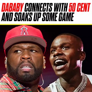 💥 DaBaby & 50 cent reportedly linked up for the Jamaica, Queens veteran to offer some advice/mentorship | Angela Yee