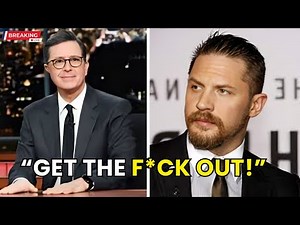 Tom Hardy's EPIC Response to Colbert's Question Leaves Audience SPEECHLESS
