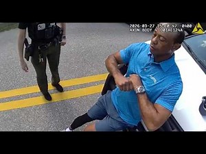 Police release video from Tiger Woods’ latest rollover crash