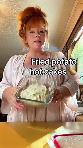 Easy Fried Potato Hot Cakes Recipe