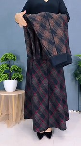 #Mid-length skirt #Slimming outfit #Trendy and youthful #Autumn/Winter | Sale Room