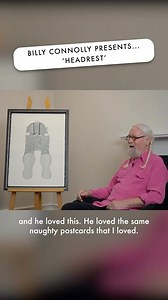 Reminding him of naughty seaside postcards, Billy Connolly is very fond of his piece ‘Headrest’. Watch the full video over on our YouTube channel via the link in bio. | Castle Fine Art