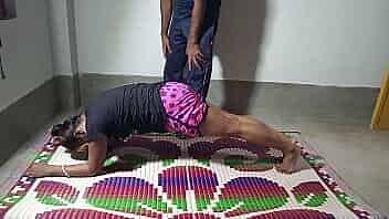 public agent Dirty yoga teacher on gorgeous fitness model