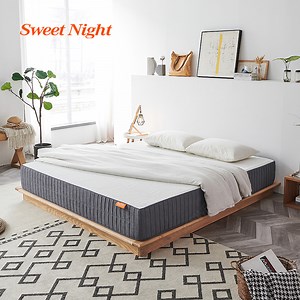 [Hot Item] Bed Foldable Compressed Sponge Hotel Pocket Foam Coil Bonnell Spring High Density Wadded Natural Latex Mattress