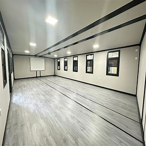 [Hot Item] Double Tempered Glass Online Technical Guidance Quick Build Container House Expandable Office