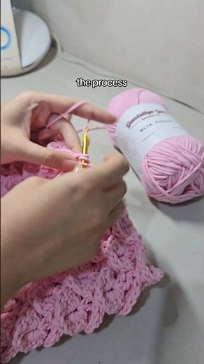 crochet mermaid tail for my baby niece 🧜‍♀️ #crochet #mermaid #pink #crocheting