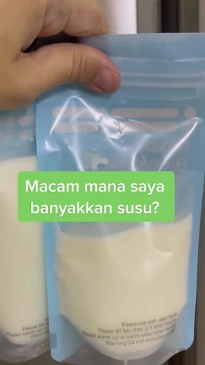 Sebelum ni susu kurang 1oz-2oz je..tapi ni yang saya buat untuk tambah susu badan