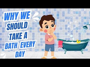 Why We Should Take a Bath Every Day | Bathing Video For Kids | ‪@Tinytoons50566‬