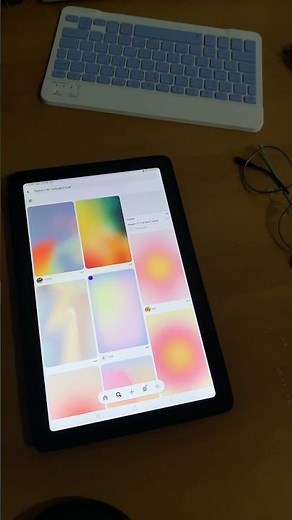 How to make your Tab Aesthetic | Samsung tab A7 #samsunggalaxy #tab #aesthetic