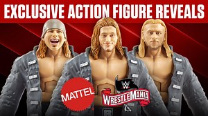 WrestleMania 36 Mattel action figure reveals with Zack Ryder & Curt Hawkins