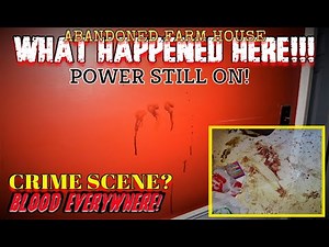 Abandoned MURDER HOUSE!