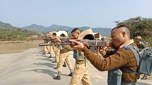 Assam police Training with 5.56mm INSAS Rifle | Indian Defence Now
