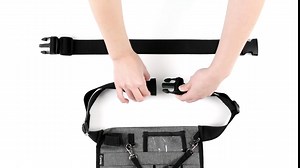 CURMIO Fanny Pack Strap Extender Belt, Extension Strap with Adjustable Buckle