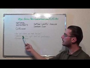 CLAD – Certified Exam LabVIEW Associate Test Developer Questions