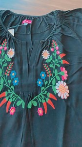 3.6K views · 59 reactions | Chekking the samples, with beautiful folk embroideries.#folk #embroidery #check #tantebetsy #preview | Tante Betsy | Facebook