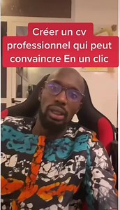 26K views · 1K reactions | Créer cv professional gratis sans effort | Abdoulaye LY Le Berger Hitech | Facebook