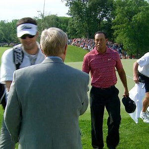 One of the toughest finishing holes on TOUR. A full overview of No. 18 at the Memorial Tournament ⬇️ | PGA TOUR
