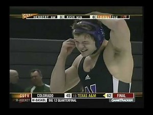D1CW Video Vault - 2007 Big Ten Final Jake Herbert vs Roger Kish
