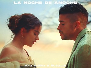 7K views · 708 reactions | | Hace 3 años, Bad Bunny lanzó "La Noche de Anoche" junto a Rosalía. — Cuarto y último single de su tercer álbum en solitario (cuarto en general), 'El Último Tour Del Mundo' (2020). | News In Music | Facebook