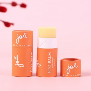 Colorful Paper Push up Lip Balm Containers