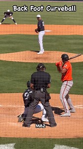 ⚾️Back Foot Curveball⚾️ #baseball #Curveball #HitByPitch #MichaelAcevedoII #TakeYourBase #HBP | Michael Acevedo II