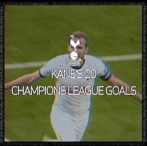 262K views · 620 shares | From 0-20, in a flash! ⚡️  Harry Kane is a UEFA Champions League record-breaker! | Tottenham Hotspur | Facebook