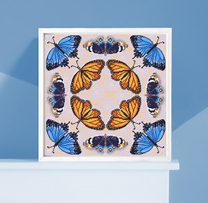 Butterfly Flutter Cross Stitch Pattern, Australian Wildlife, PDF Download - Etsy