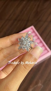 12K views · 201 reactions | Diamond cut rings.Available in stock. | Trinkets by Meherin | Facebook