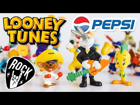 LOONEY TUNES PEPSI ROCK Colección 1995 😎✅
