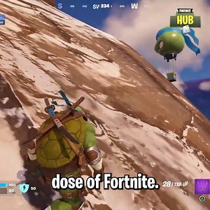 This is how to get supply drops on mountains #Fortnite | Fortnite Hub