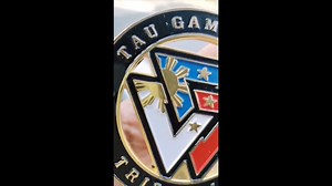 Triskelion Bras Car Emblem by Tau Gamma Phi Fraternity Facebook Page #TauGammaPhi #TriskelionWorldwide #TRISKELION #fraternity #TGP #reelsinstagram #reels2023 #fbreels #fbreelsvideo #instagram #igreels #Reelsvideo | Tau Gamma Phi Fraternity