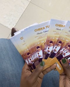 Tickets za CHEKA TU stand up comedy show ambayo itafanyika Ijumaa 28.08.2020 -Mlimani City zinapatikana bei leo 20,000/= :👇🏾👇🏾👇🏾 @dr__toyota MWENGE, Lufungira & TABATA SHULE , ☎️0784753111....wahi ticket usije ukakosa burudani , @coy_mzungu @jolmaster @its_deogratius @cheka.tu | DrToyota