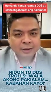 Duterte Updates on Reels