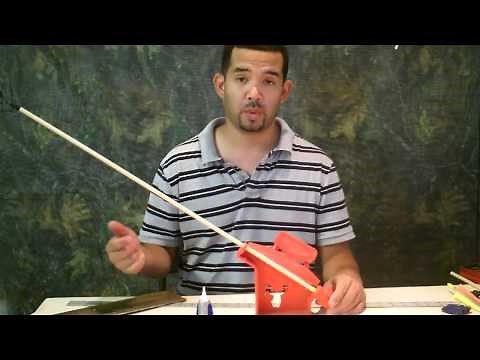 modern wooden archery arrow tutorial