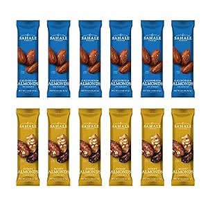 Sahale Snacks Almonds Variety Pack, 1.5 Ounces (Pack of 12)