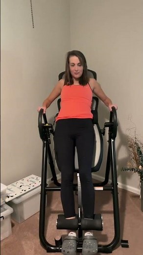 Girl Tries Inversion Table and Fails - 1364976