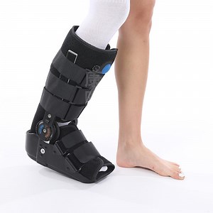 [Hot Item] ROM Air Cushion Ankle Sprain Fracture Injury Walker Brace Orthopedic Shoes Walking Boots Ankle Foot Orthosis