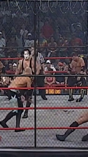 Sting breaks into the six sides of steel! #tnawrestling #prowrestling #fbreels #sting #wrestling #classic | TNA Wrestling UK