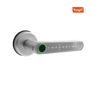 [Hot Item] Home Digital Door Lock Level Smart Lock Biometric Keyless Entry Door Handle Fingerprint Lock