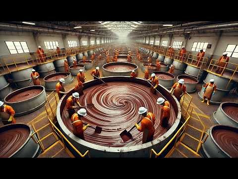 How from Cocoa Bean to Sweet Chocolate Bar| Farming Documentary |