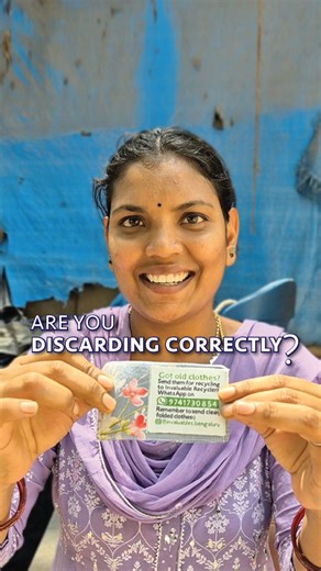 #Invaluables on Instagram: "Segregating and sorting textile waste brings a variety of challenges for our #InvaluableRecyclers, despite which they continue to keep #NammaBengaluru clean. 粒﫧 Got old clothes and want to make the planet cleaner? 樂 WhatsApp Maadi on 9741730854 Remember to send clean, folded clothes"