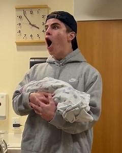 This young uncle had the best reaction to finding out his new nephew is named after him 💙👶 | Lessons Learned In Life