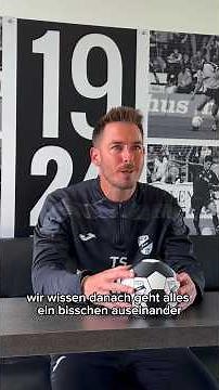 Coach Strobl wünscht sich „etwas Schönes zum Feiern“ für morgen 👀🏆🎙️ #3liga #pokalfinale