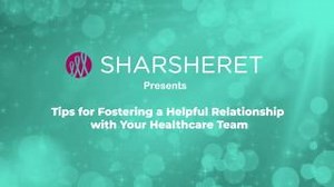 Hear from Joanne, a Sharsheret caller, and breast cancer survivor, as she shares tips on communication and creating a positive relationship with your healthcare team. Sharsheret provides tailored support for women and their families facing breast cancer and ovarian cancer. To speak to a member of our clinical team, please call 866.474.2774 or email clinicalstaff@sharsheret.org. The Communicating With Your Healthcare Team Educational Initiative is made possible with support from Merck #cancersupp