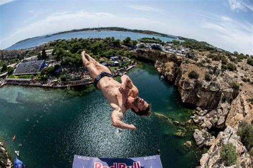 Red Bull Cliff Diving World Series coming to Boston. You won't believe how high jump is