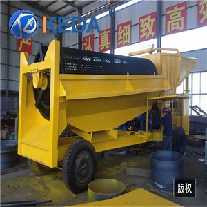 [Hot Item] Gold Washing Machine Mining Machinery Trommel Drum Screen Sieve Gold Wash Plant
