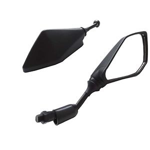 [Hot Item] Motorcycle Rearview Mirror, Tricycle Electric Bikes Side Mirror, Mini Convex Mirror with 10mm Iron Rod for Modification
