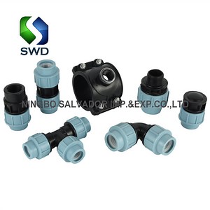 [Hot Item] PP Threaded Pipe Fittings PP Compression Fittings Italy Pipe Fittings