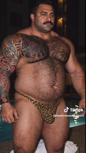 beefymuscle.com👍 Big musclebear! beefymuscle.com admires beefy massive bulky #muscle #musclehunk #musclebear #bodybuilder #powerlifter lifter beefymuscle musclechub pecs biceps workout fitness gym bodybuilding motivation 肉壮 肌肉 壮熊 健身